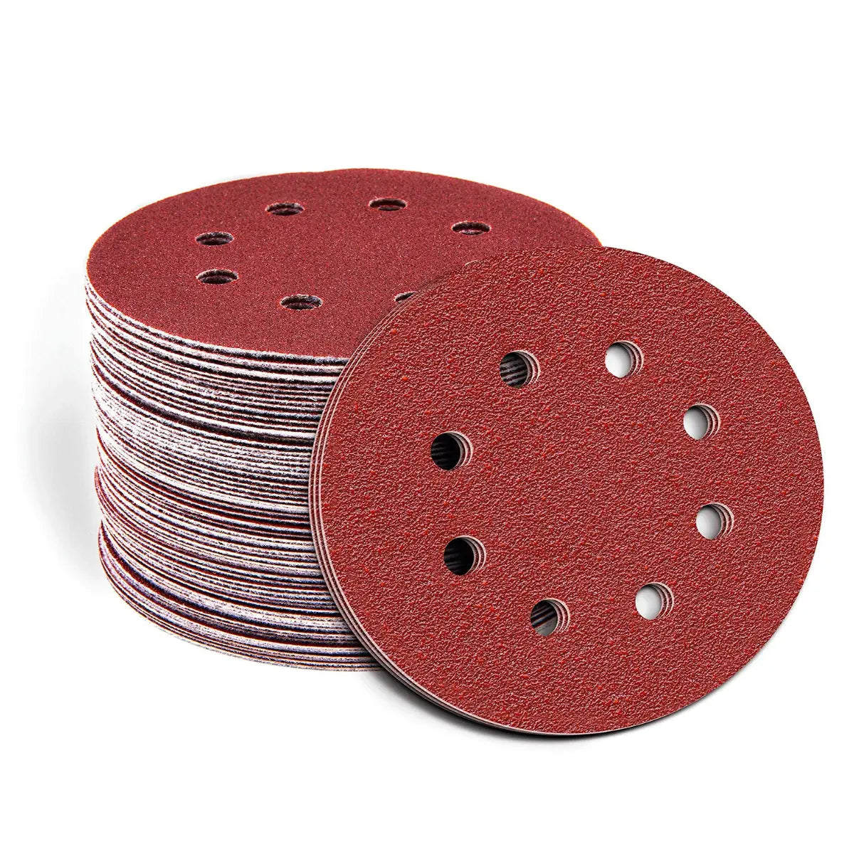 50 Discos Lijas Orbital 5 Pulgadas Granos 80 120 220 Fandeli - Marchante MX