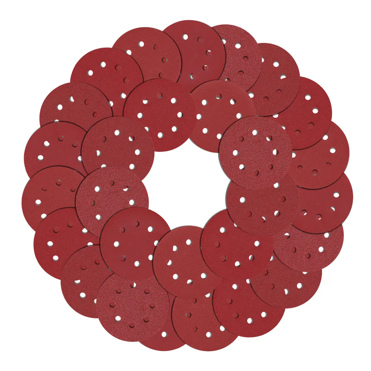 50 Discos Lijas Orbital 5 Pulgadas Granos 80 120 220 Fandeli - Marchante MX