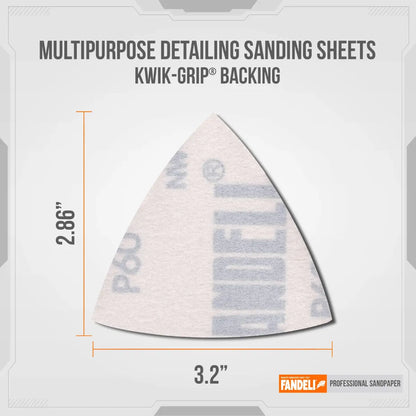 50 Lijas Delta Profesional Granos 60 120 240 Fandeli - Marchante MX