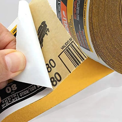 Rollo Lija Profesional Multiusos Grano 80 7cmx18m Fandeli - Marchante MX