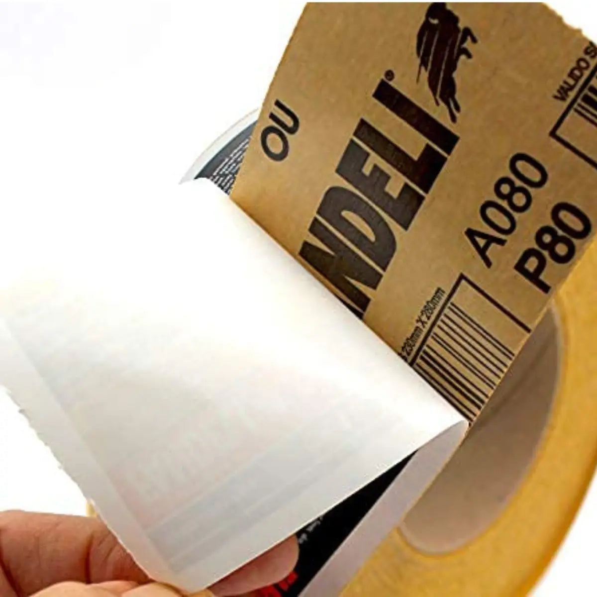 Rollo Lija Profesional Multiusos Grano 80 7cmx18m Fandeli - Marchante MX