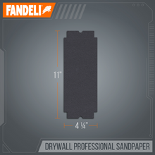 Kit 25 Lija Profesional Yeso Paredes Grado Grueso 80 Fandeli