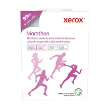 500 Hojas Xerox Marathon Papel Bond Tamaño Carta 70gr Blanco