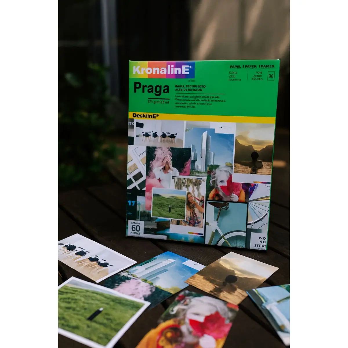 Papel Recubierto Arte Praga Mate Kronaline Art573 60 Hojas c/u Kronaline