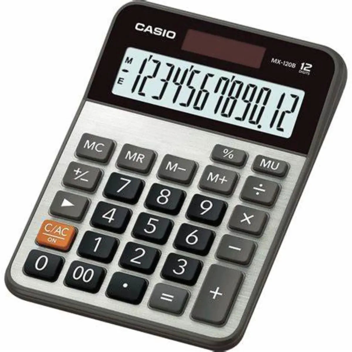 Calculadora Just/Desk Casio DX-120B-S-MC - Casio - detalle