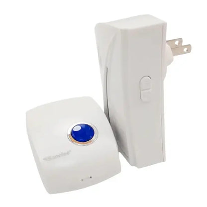 Sanelec 2646 Timbre Inalámbrico con 32 Melodias, LED Indicador de Encendido, , 1 Control - Sanelec - vista lateral