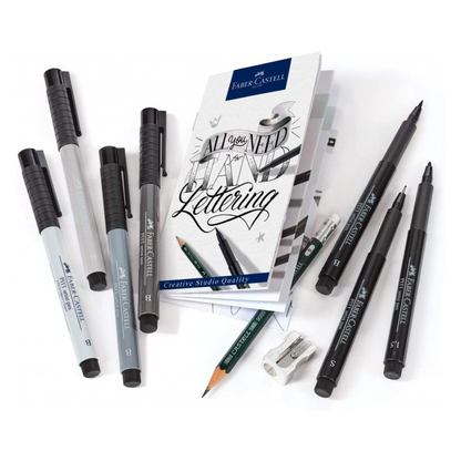 Rotuladores para Caligrafía Faber Castell Starter Set 8 Pz - MarchanteMX