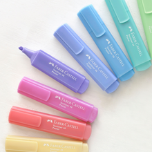 Marcadores Fluorescentes Faber Castell Color Pastel 8 Pz - MarchanteMX