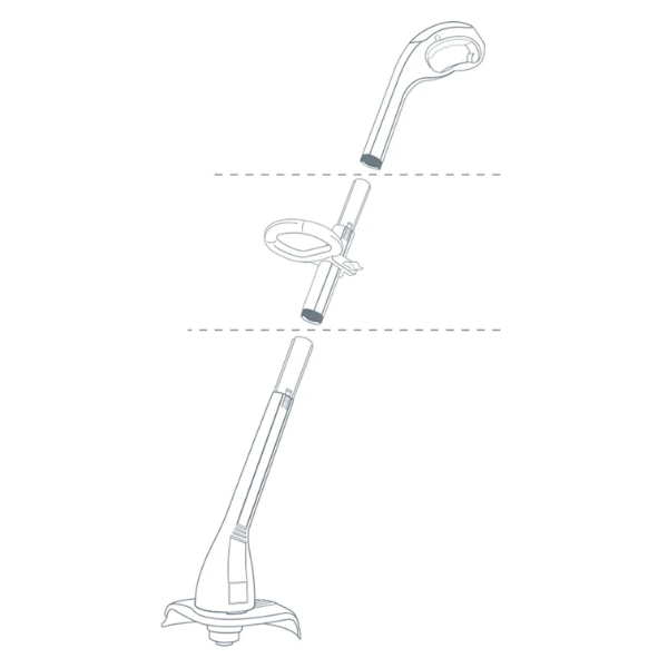 Desbrozadora Eléctrica Aksi 300W 10″ Uso Doméstico