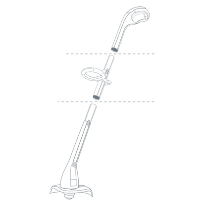 Desbrozadora Eléctrica Aksi 300W 10″ Uso Doméstico