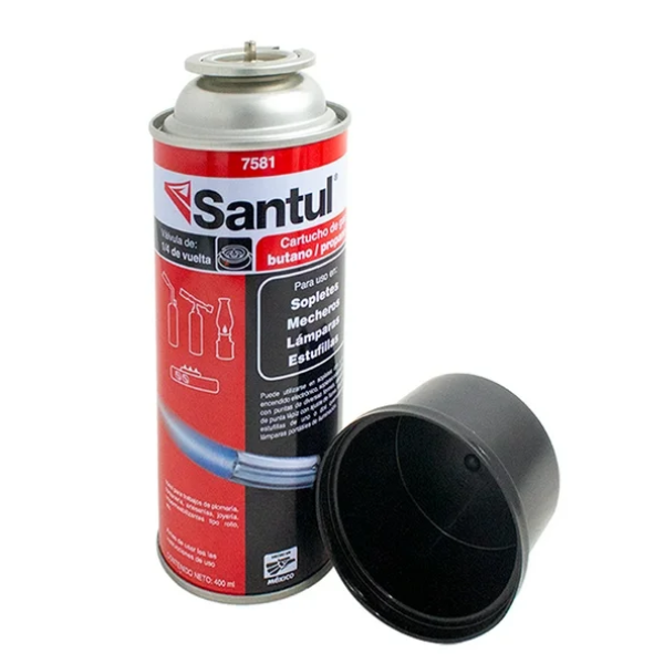 Cartucho gas butano 1/4 Santul