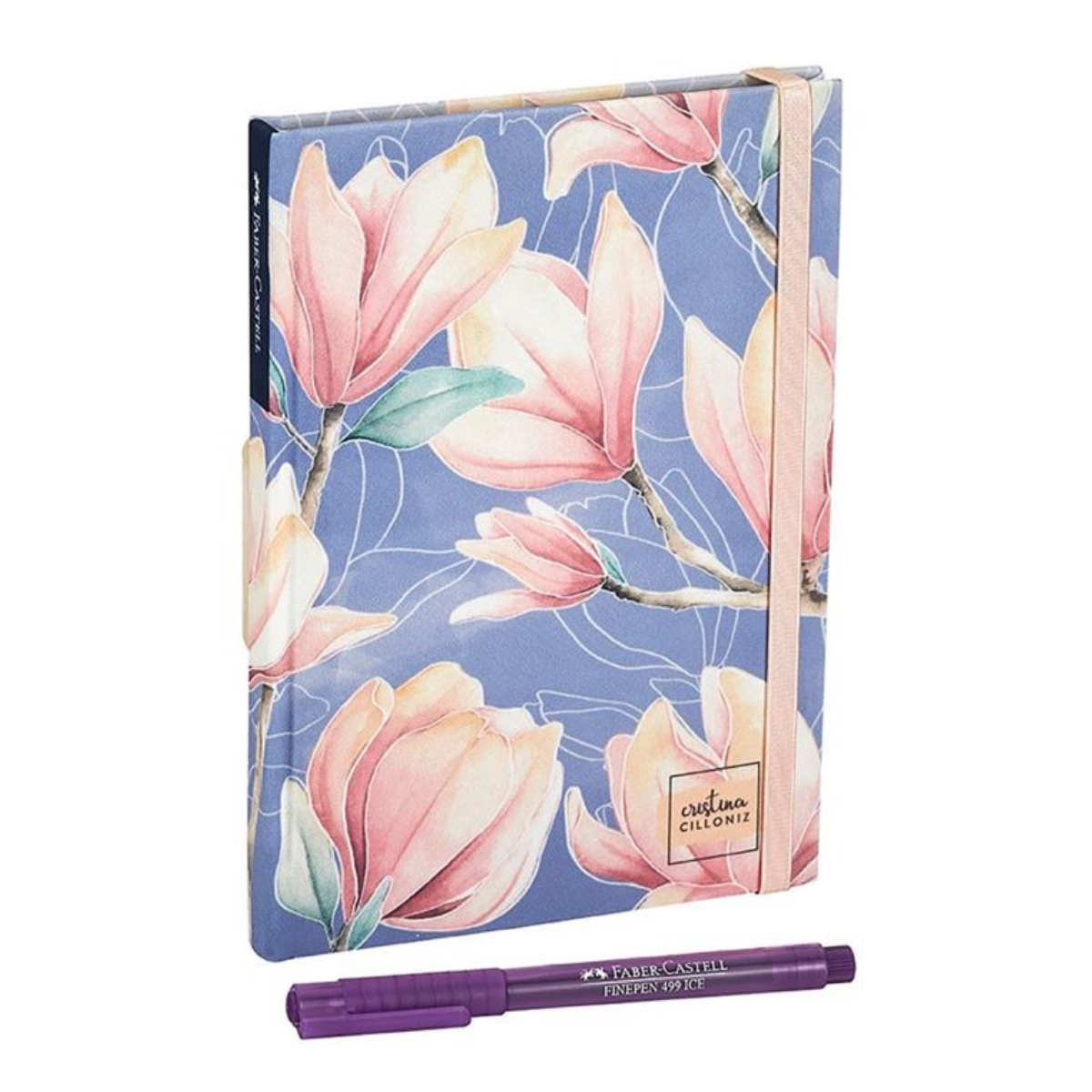 Libreta 160 hojas + Marcador Finepen Faber Castell Edición Cilloniz - MarchanteMX