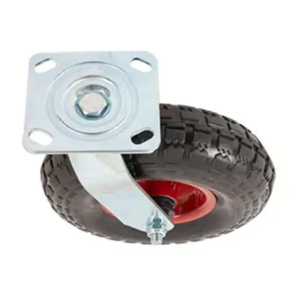 RODAJA DE HULE SÓLIDO GIRATORIA 10" - Dogotuls - empaque