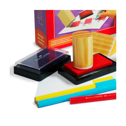 Juego De Mesa Creativo Faber Castell Sellitos y Formas - Faber Castell - detalle