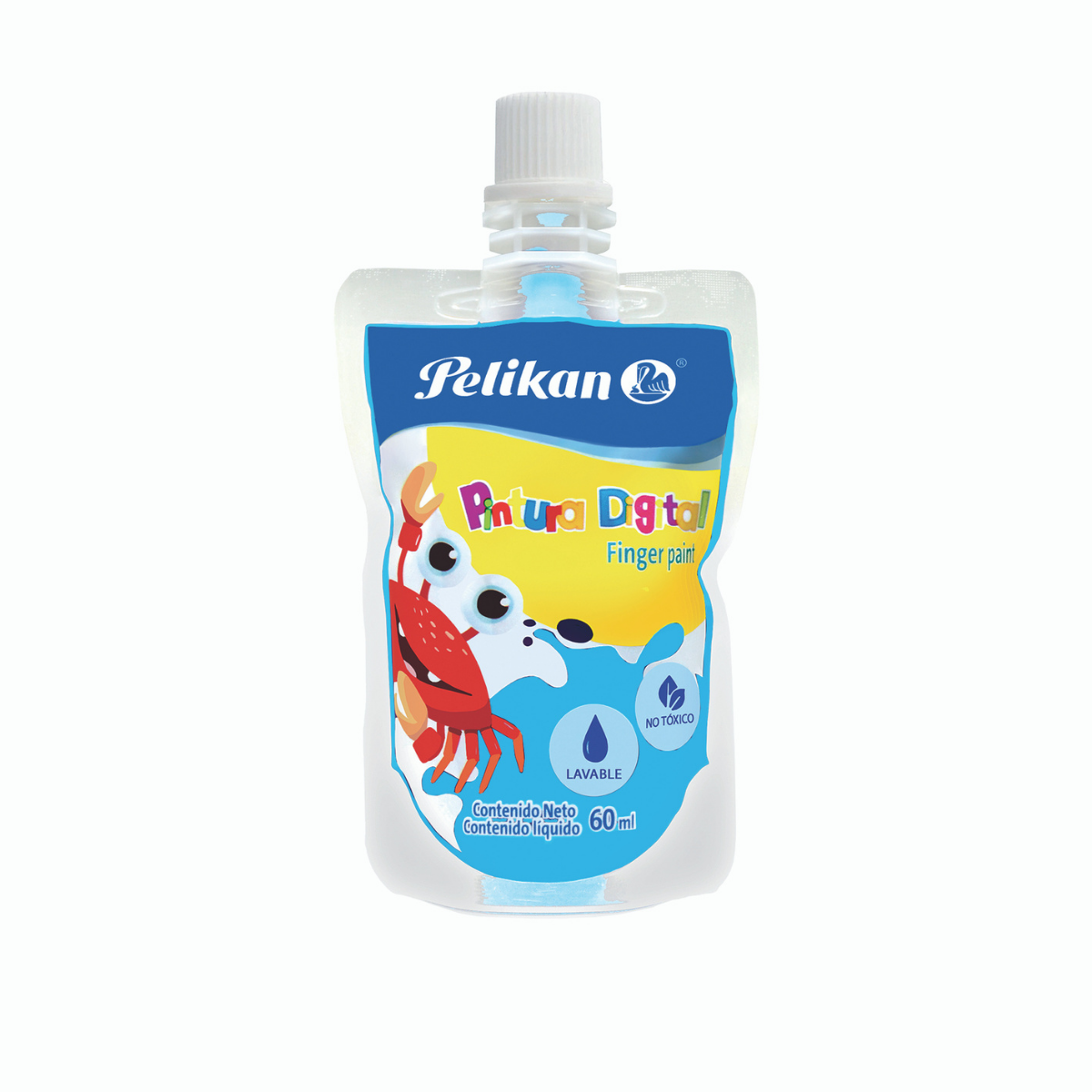 Pintura Digital Pelikan Finger Paint 60ml Elegir Color - MarchanteMX