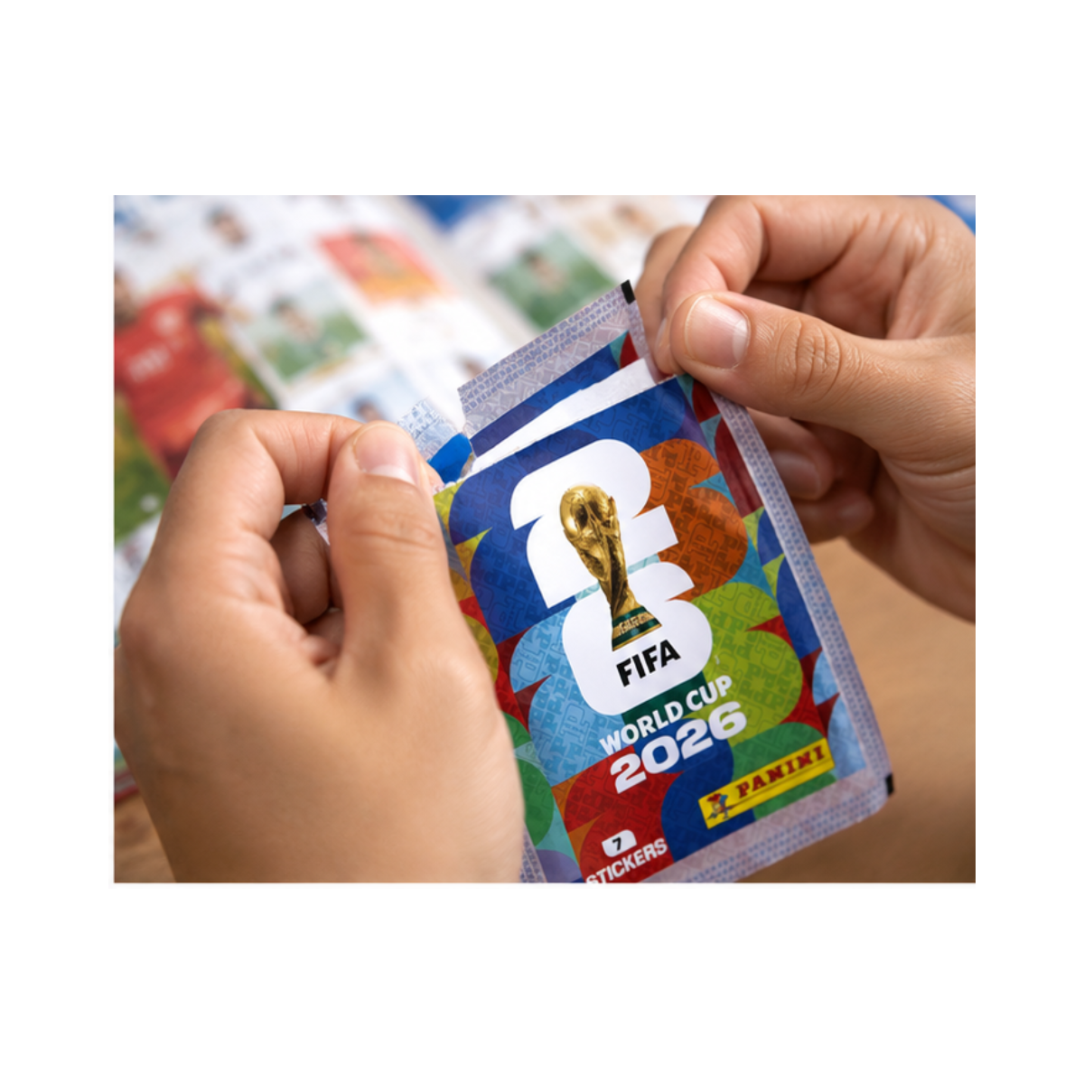 Copa Mundial 2026 Album Pasta Dura + 25 Sobres Panini