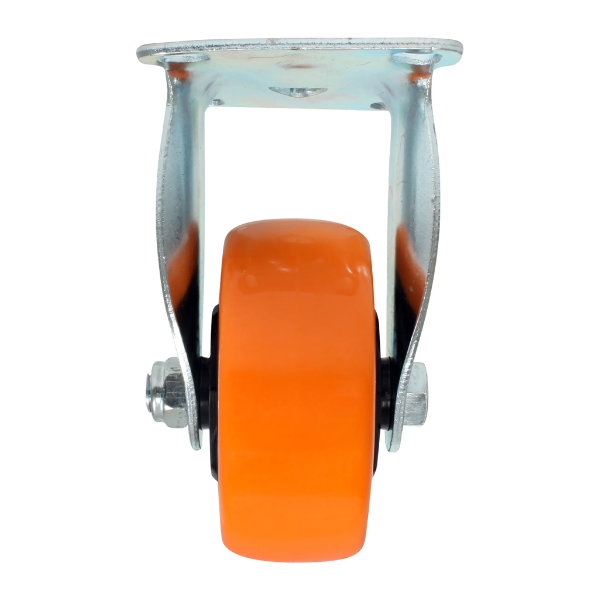 Rodaja PVC Naranja Fija 4" Dogotuls