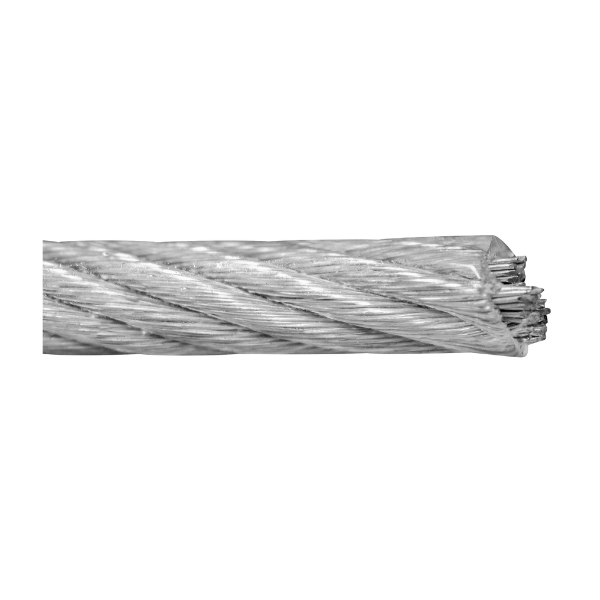 Cable de Acero Galvanizado Forro PVC 7x7 (3/32"–1/8") 100 mt Dogotuls