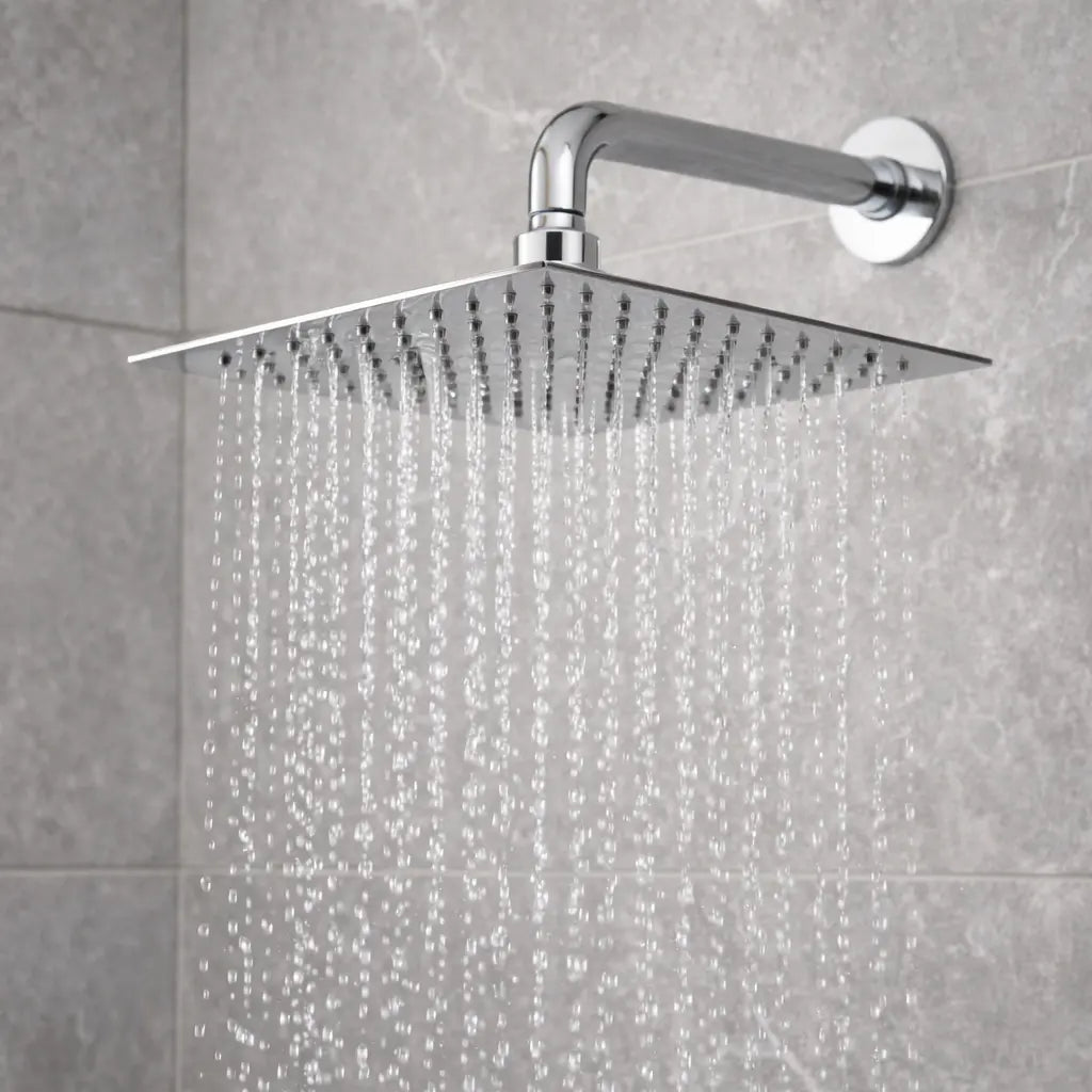 Regadera Cuadrada 6" Acero Inox Deluxe Cnx CNX