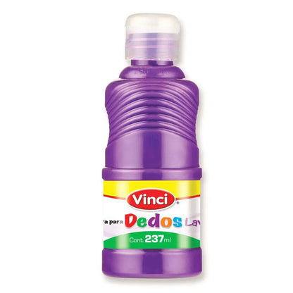 Pintura Para Dedos Lavable Vinci Colores Surtidos 237ml Elegir Color - MarchanteMX