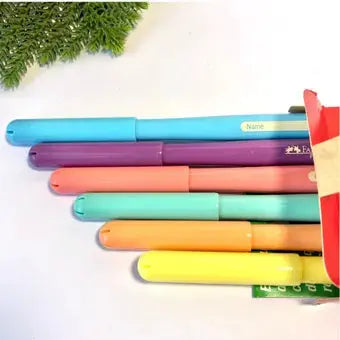 Plumones Lavables Faber Castell Fiesta Pastel 6 Pz - Faber Castell