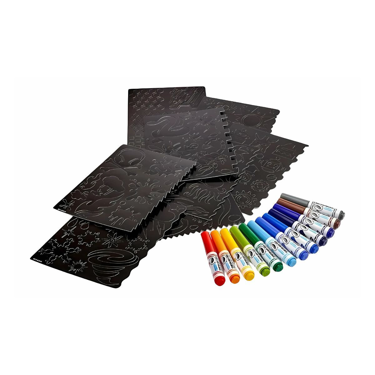 Crayola Refill Aerografiti Plumones Con Esténciles Repuesto