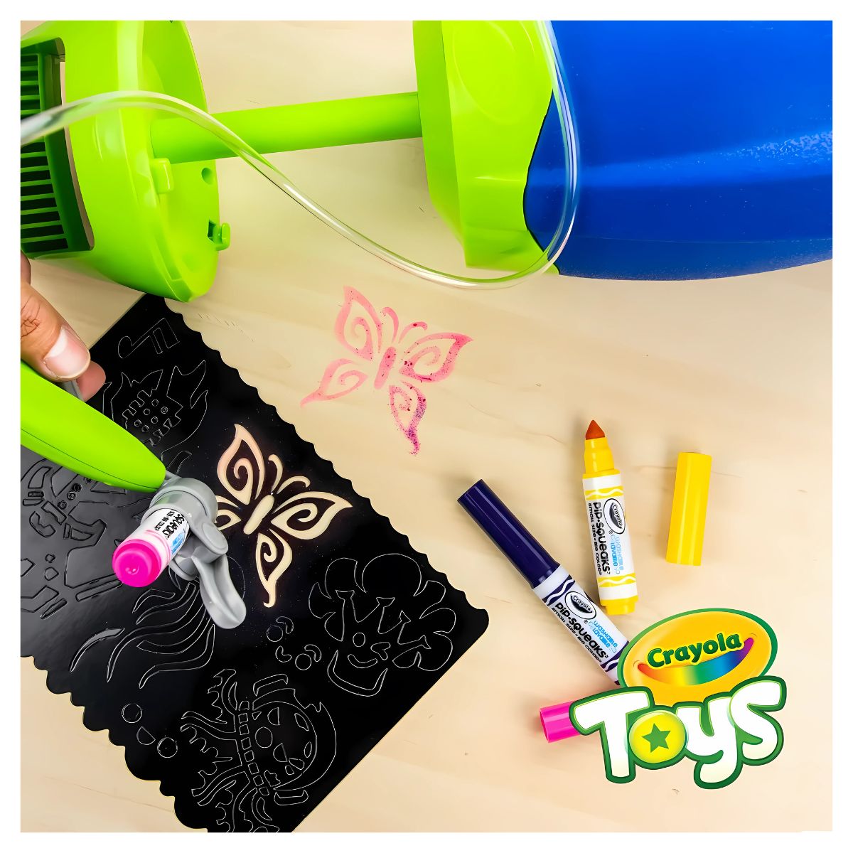 Crayola Refill Aerografiti Plumones Con Esténciles Repuesto