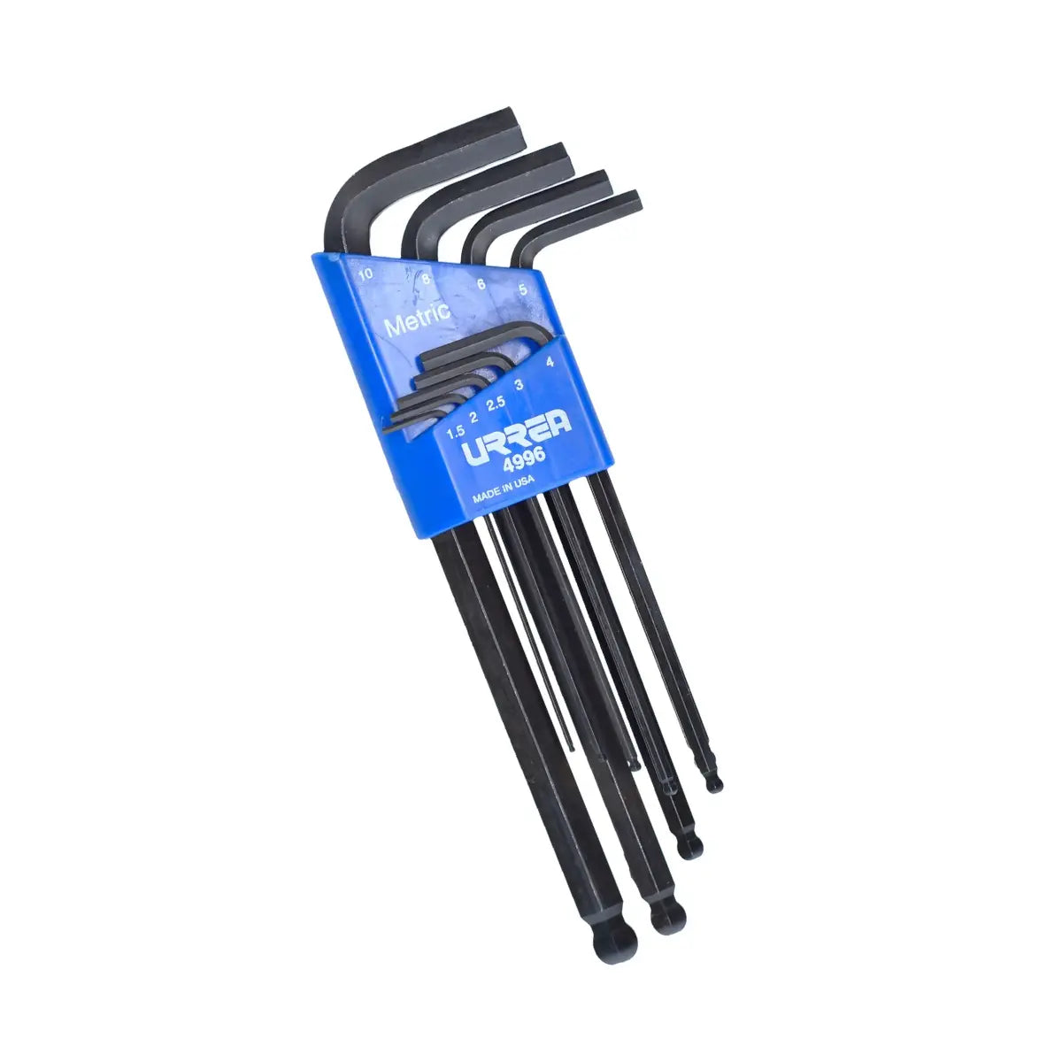 Juego Llaves Urrea Hexagonales "L" Punta Bola Métricas Urrea