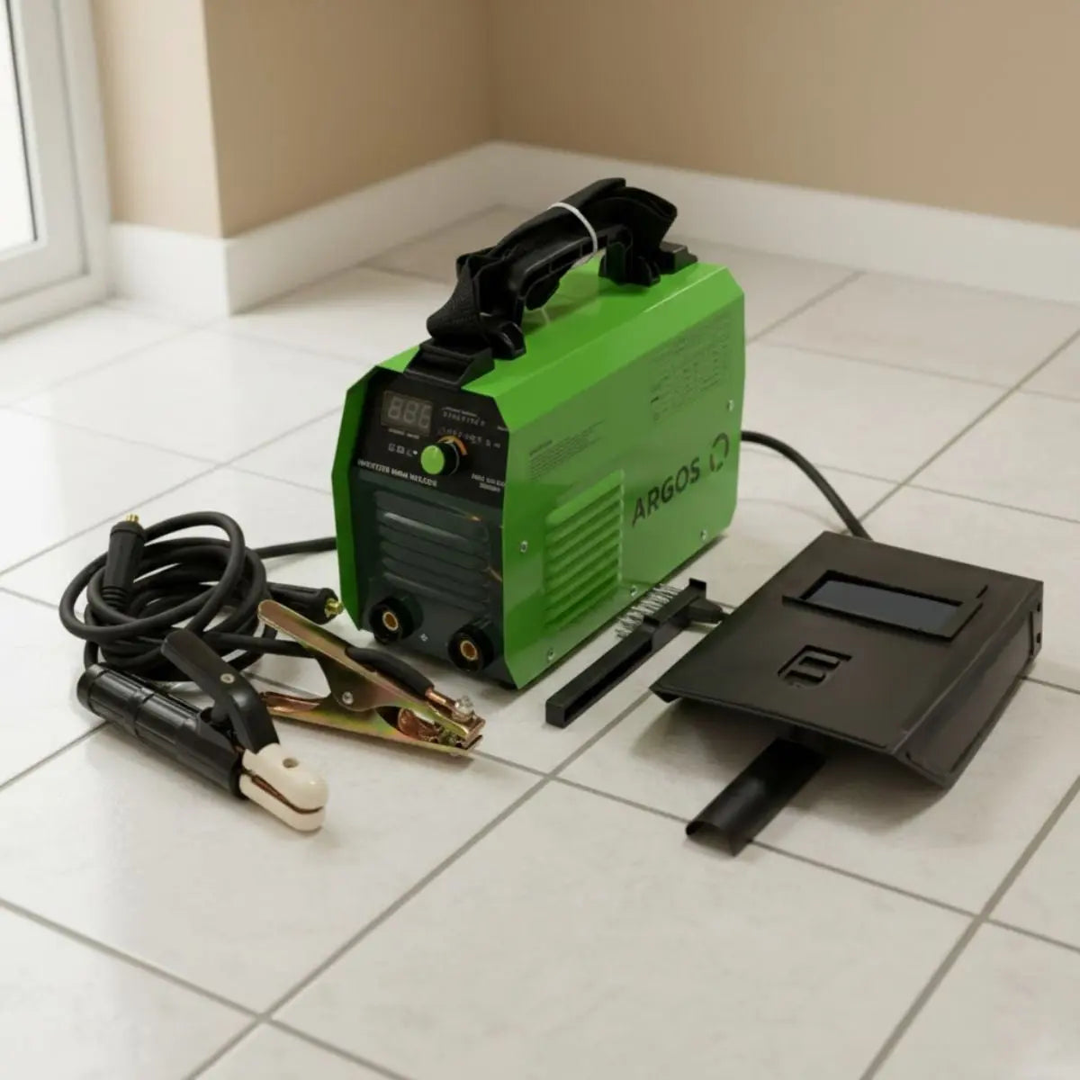 Maquina Soldar Inversora 160 A Argos 60 Hz - Argos - vista trasera