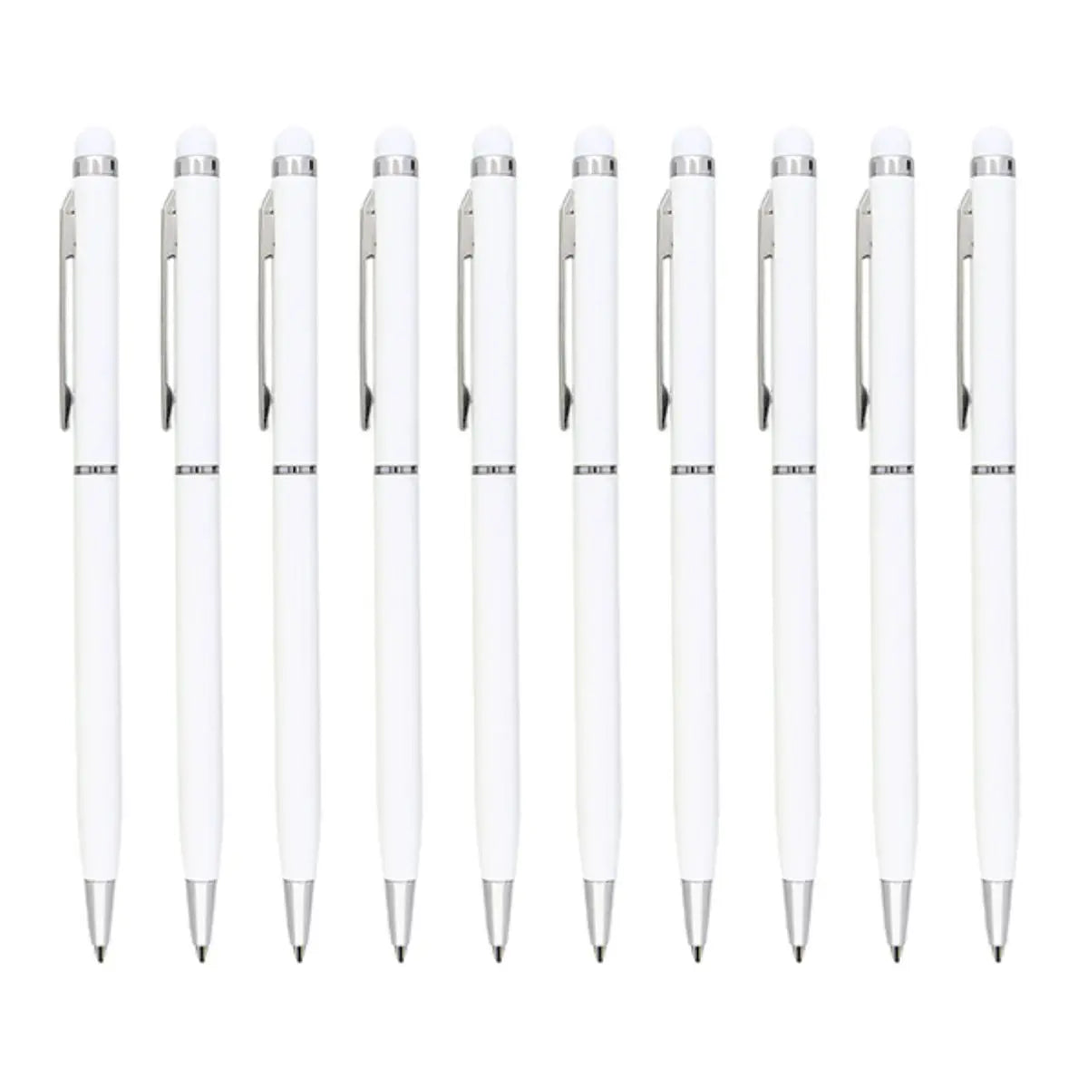 10 Bolígrafo Pluma For Promotional Colores Goma Touch Screen For Promotional