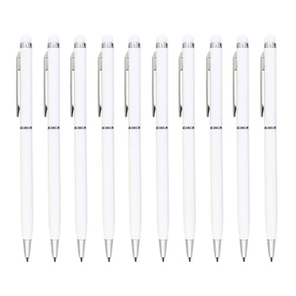 10 Bolígrafo Pluma For Promotional Colores Goma Touch Screen For Promotional