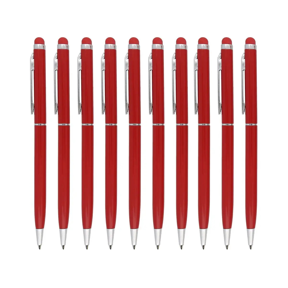 10 Bolígrafo Pluma For Promotional Colores Goma Touch Screen For Promotional