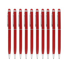 10 Bolígrafo Pluma For Promotional Colores Goma Touch Screen