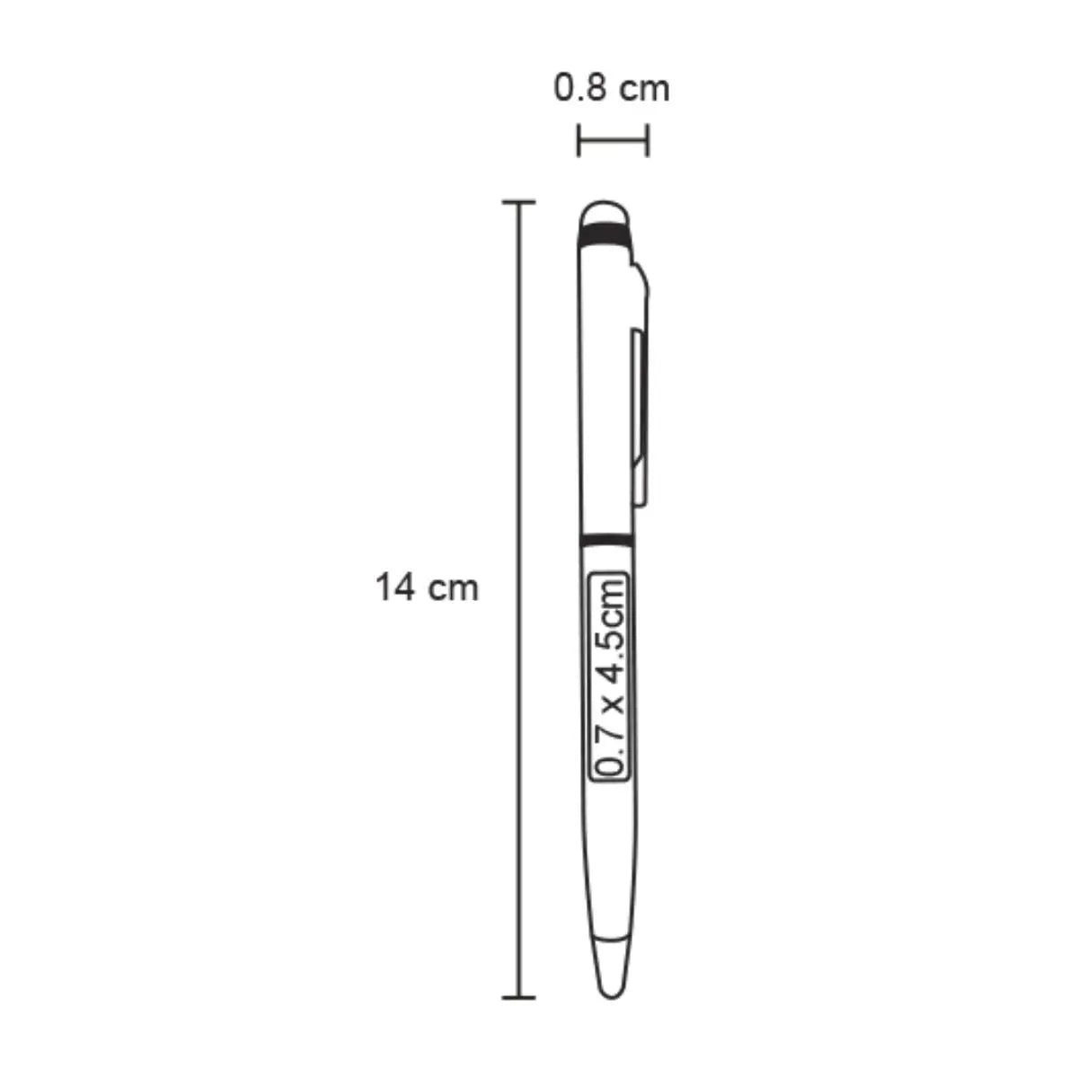 10 Bolígrafo Pluma For Promotional Colores Goma Touch Screen For Promotional