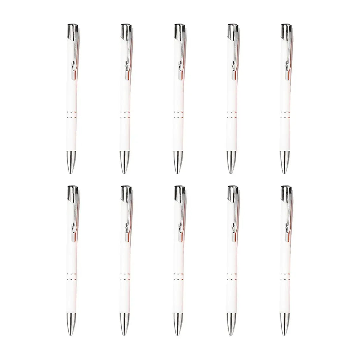10pzs Boligrafo Mabira Blanco For Promotional - For Promotional