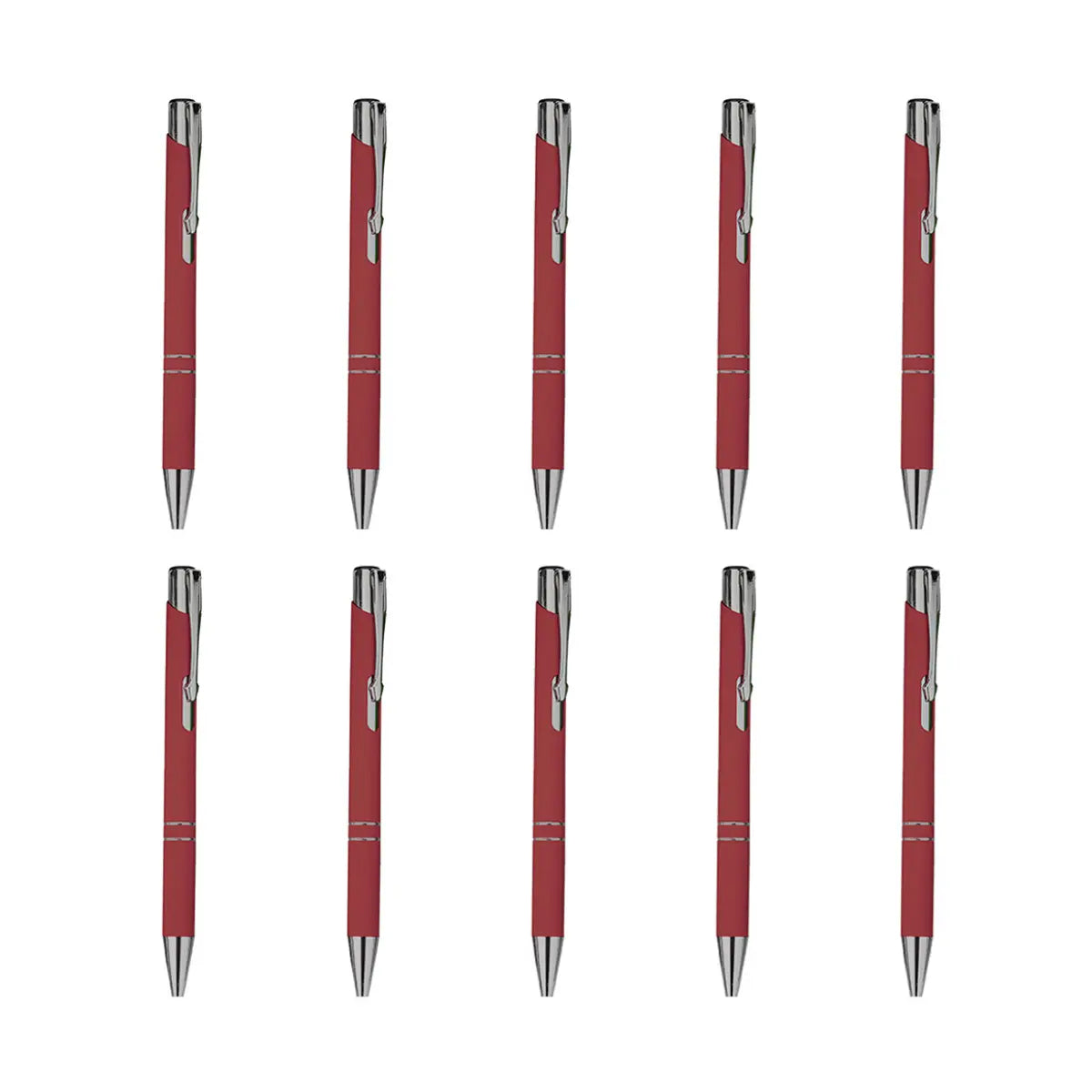 10pzs Bolígrafo Mabira Rojo For Promotional - For Promotional