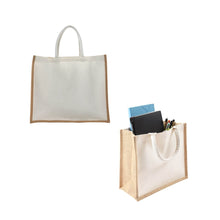 Bolsa Yute For Promotional Asa Algodon Frente Loneta