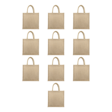Pack 10 Bolsa Yute For Promotional Beige 30.5cmx30.5cm