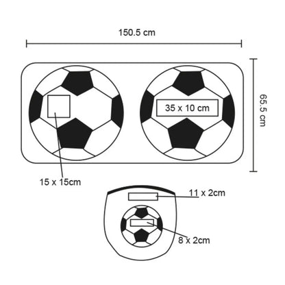 Parasol Panoramico Plegable For Promotional Auto Impresion Balon