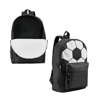Mochila Negra Impresion Balon For Promotional Ajustable