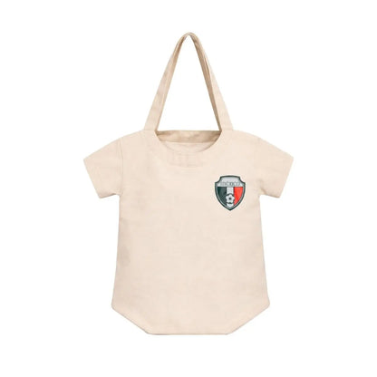 Bolsa Algodon For Promotional Forma Camiseta Escudo Mexico - For Promotional - vista lateral
