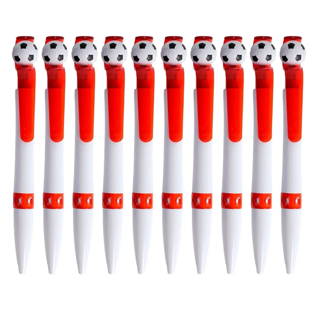 10pzs Boligrafo Clip Balon Futbol For Promotional Elegir Color