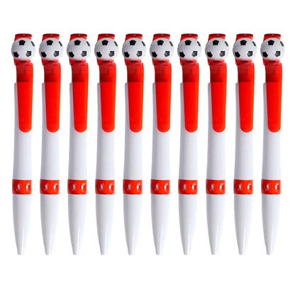 10pzs Boligrafo Clip Balon Futbol For Promotional Elegir Color