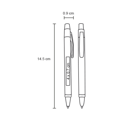 Pack 10 Boligrafo Ecologico For Promotional Pluma Colores