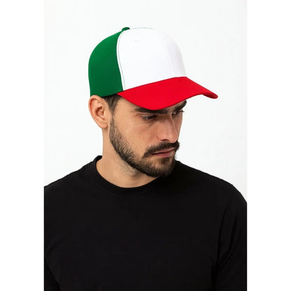 Gorra Tricolor For Promotional Broche Velcro - For Promotional - vista lateral