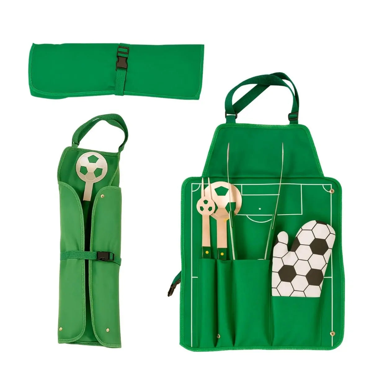 Set BBQ For Promotional Estuche Cancha Futbol