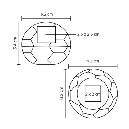 Molde p/ Hielo For Promotional Forma Balon Futbol
