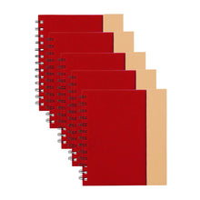 5pz Libreta Ecologica For Promotional Colores Hoja Rayada