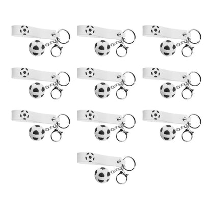 10pzs Llavero c/ Balon Futbol For Promotional Llaves