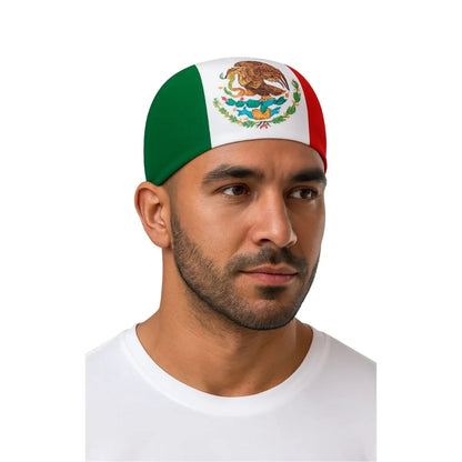 10pzs Bandana Tricolor For Promotional Poliester Mexico
